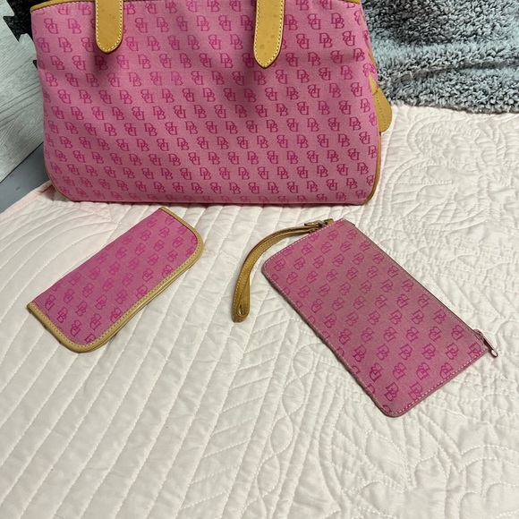 Dooney & Bourke Handbag—Pink (3piece set) - Picture 9 of 15